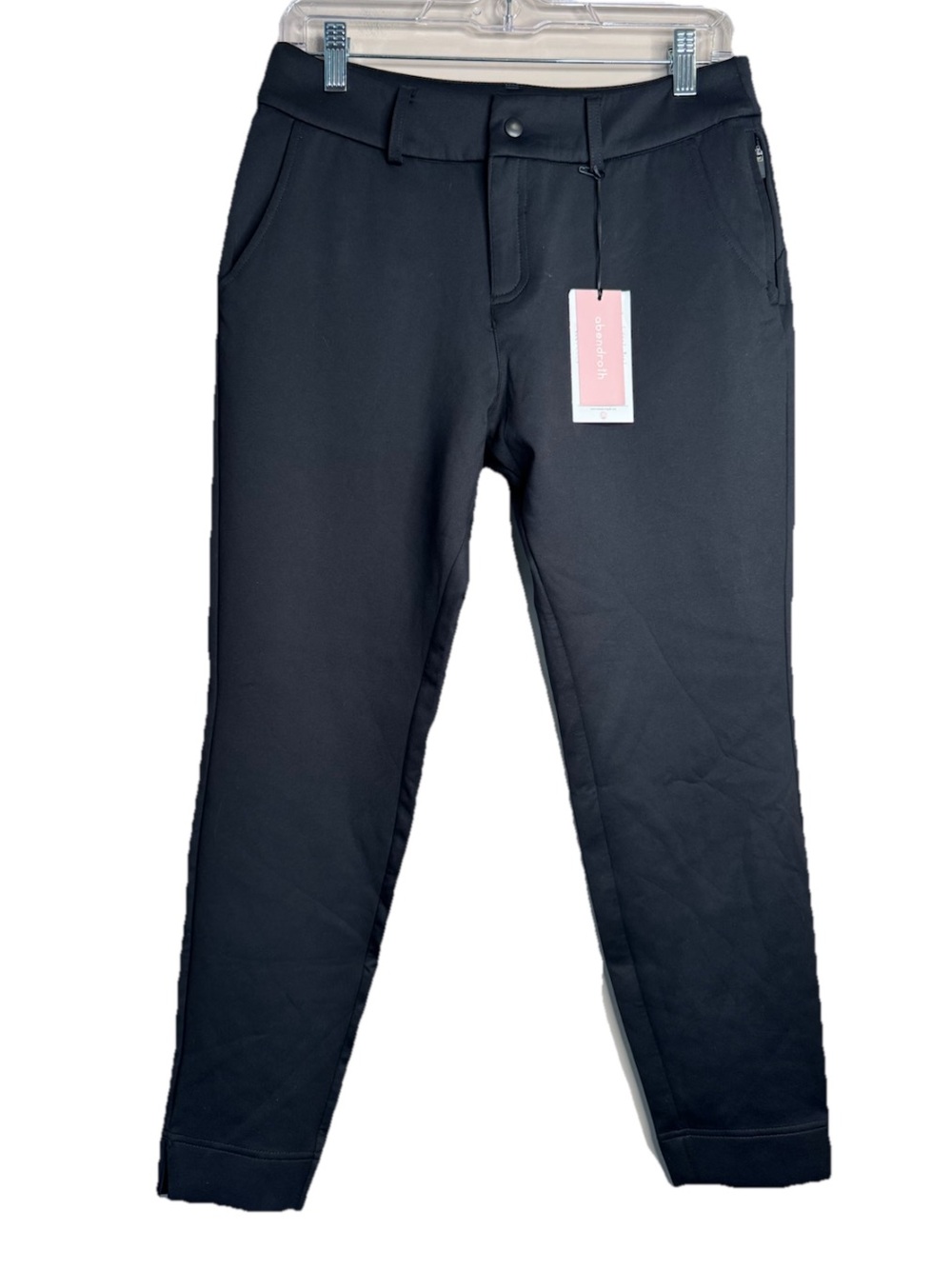 NWT ABENDROTH Ruth Black golf athletic Pants size 6 MSRP $176 H2